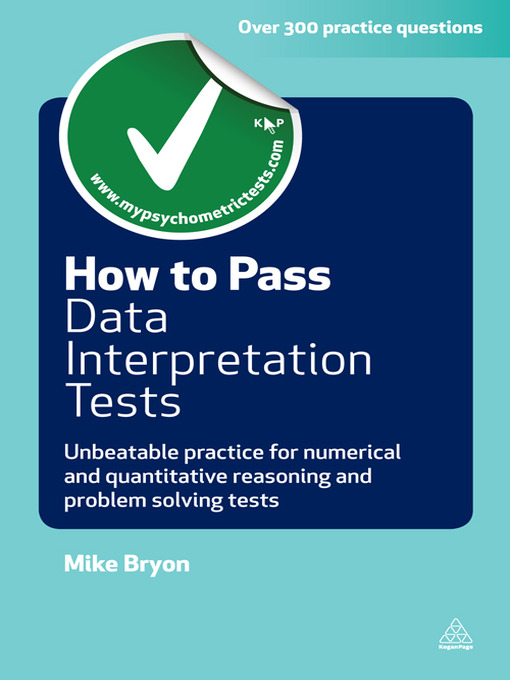 Title details for How to Pass Data Interpretation Tests by Mike Bryon - Available